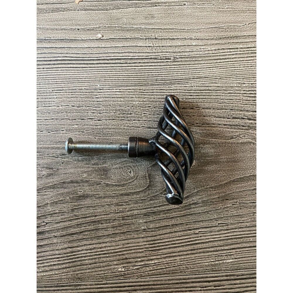 10 Twisted Design Drawer Handles - Picture 3 of 7